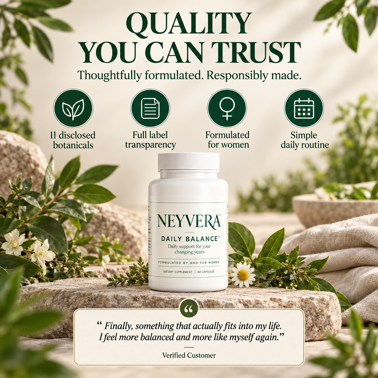 NEYVERA™ formulated for women
